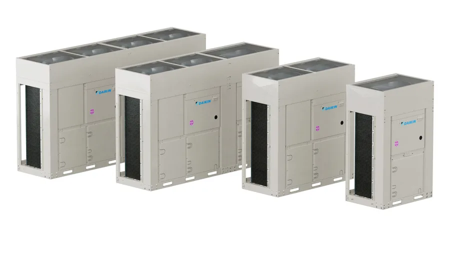 Daikin Hochtemperatur-Inverter-Wärmepumpe Reversible Kaltwassersätze, Produktfoto