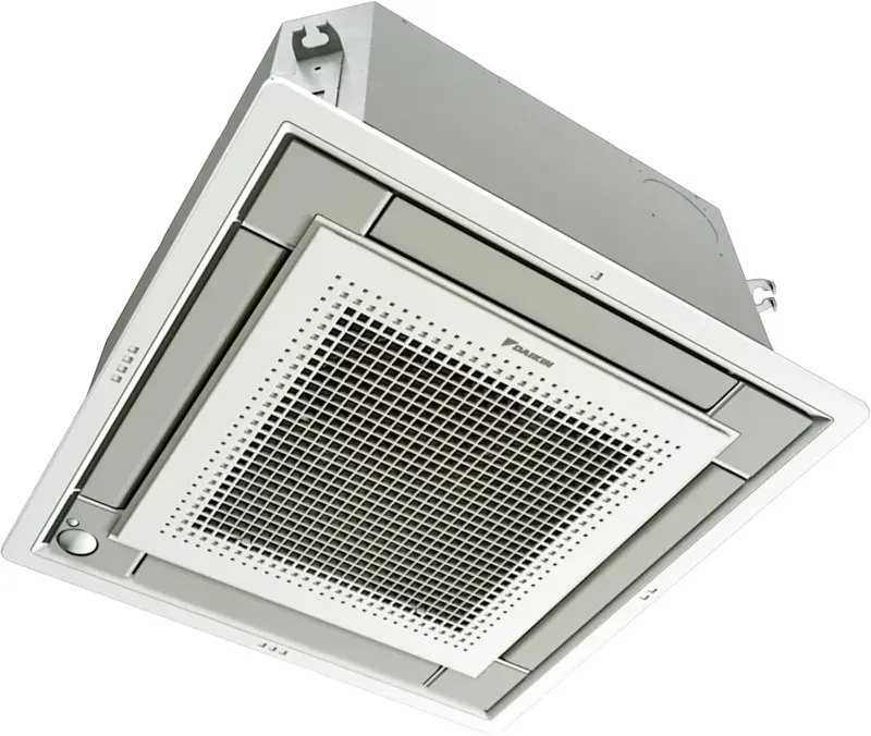 Daikin VRV Fully-Flat-Kassette Innengeräte und Steuerung, Produktfoto